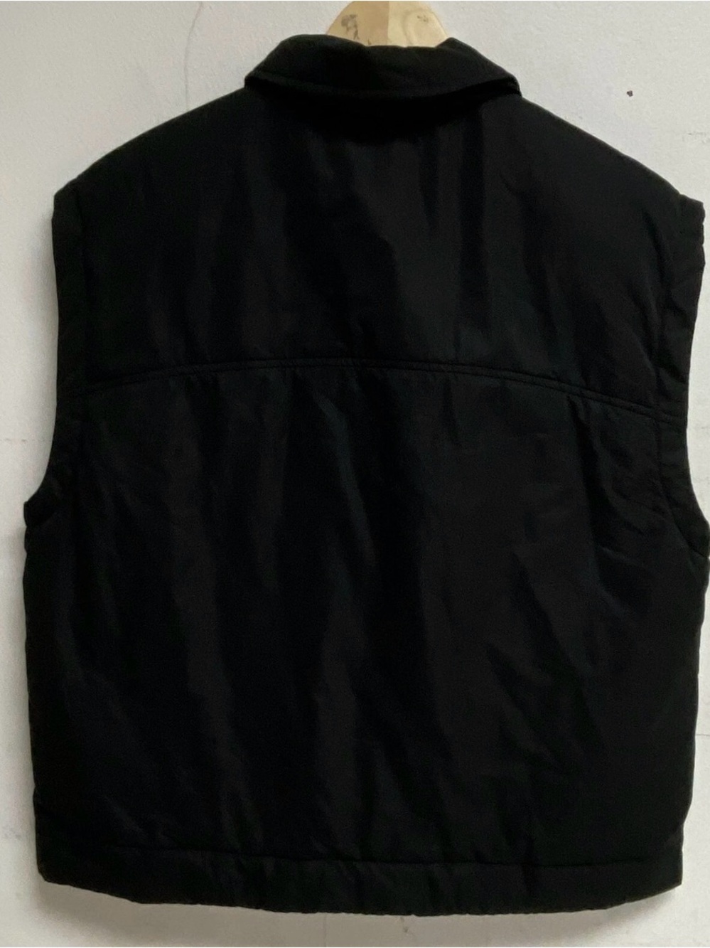 CALIA by Carrie Underwood Black Quilted Zip-Front Women's Vest - Picture 2 of 2